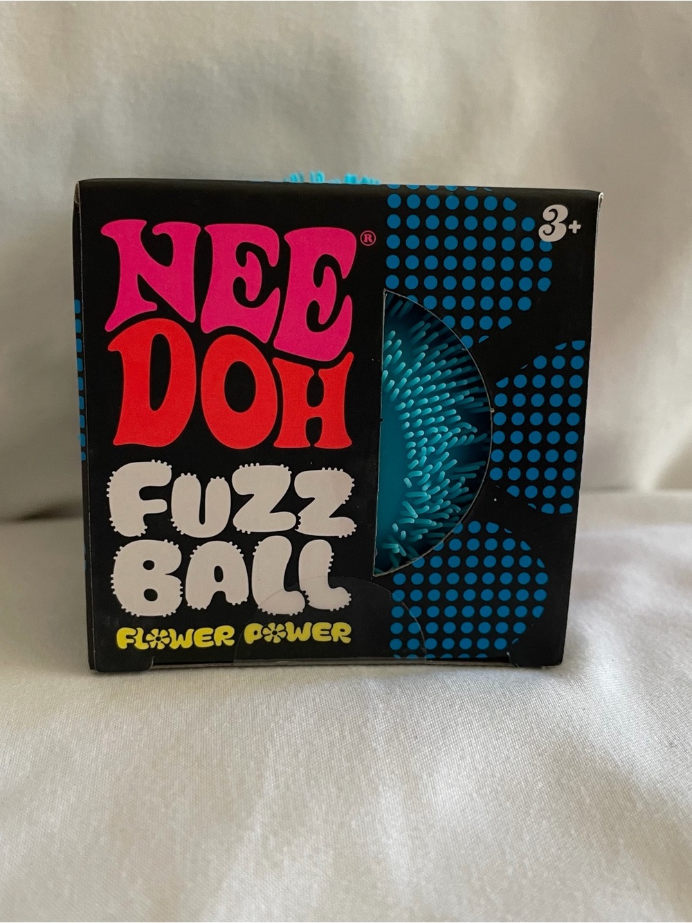 Needoh Fuzz Ball Blue